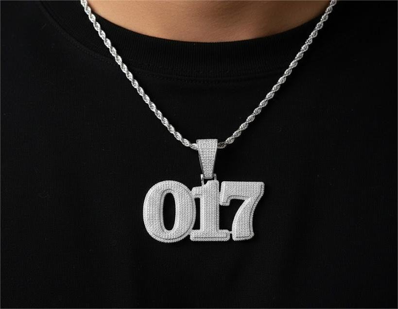 The Block Number Pendant