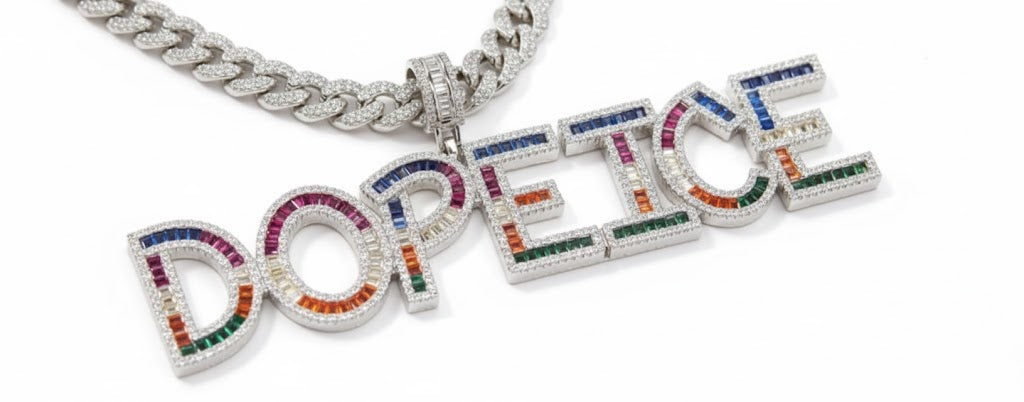 The Spectrum multicolour Custom Pendant